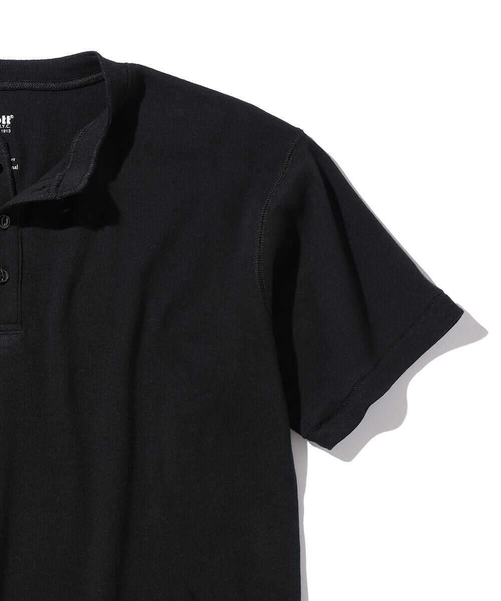 2パックヘンリーTシャツ