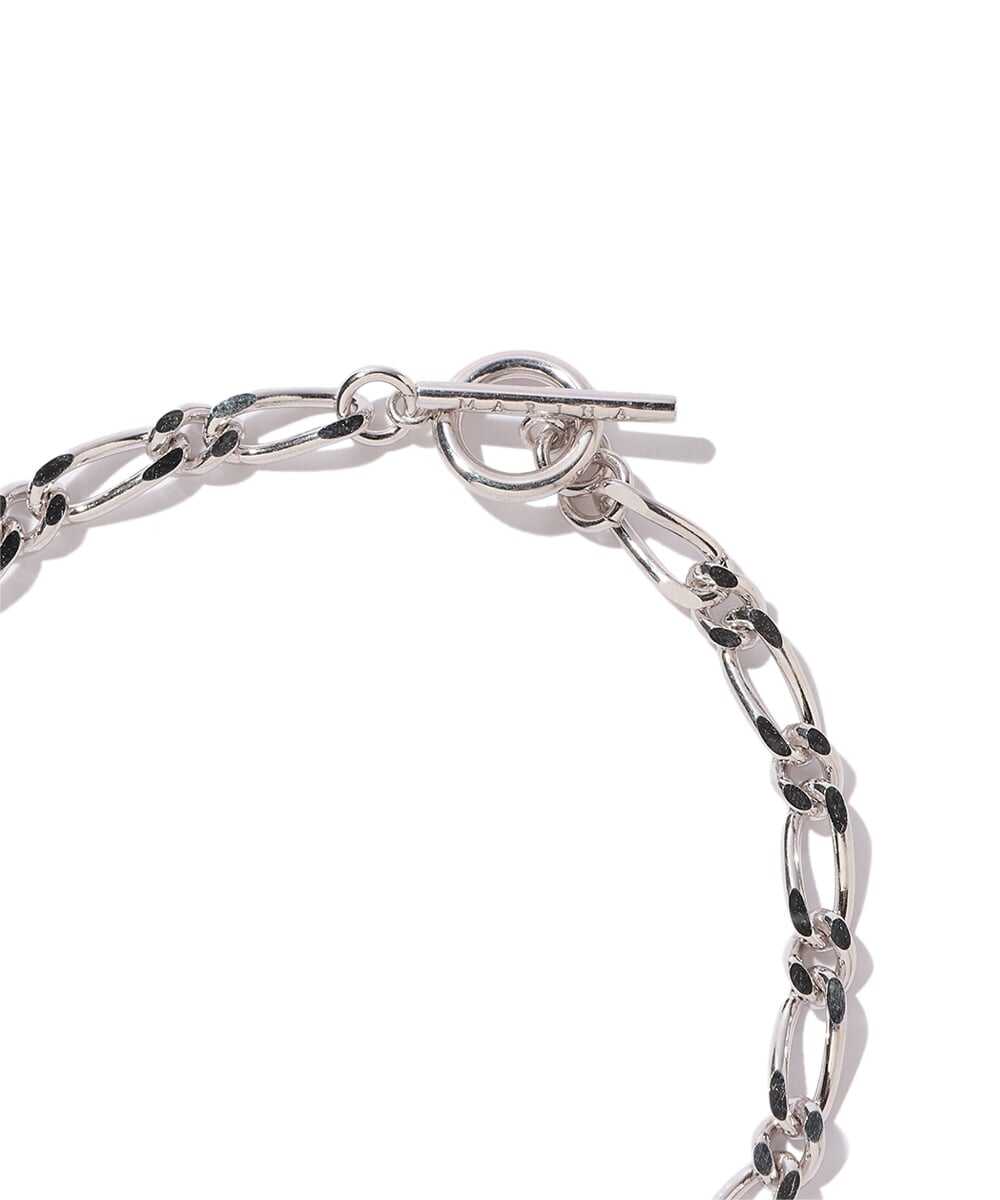 Silent Rain/サイレントレイン silver925 ブレスレット フィガロチェーン L 19.5cm