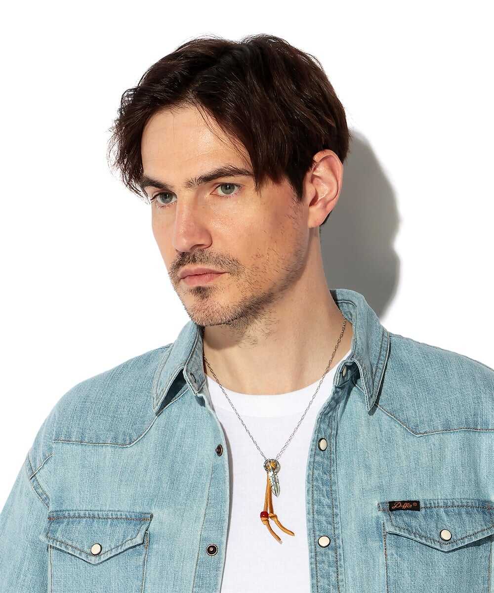 別注限定 フェザーネックレス