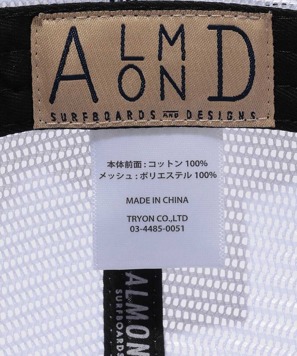 ロゴ刺繍メッシュキャップ