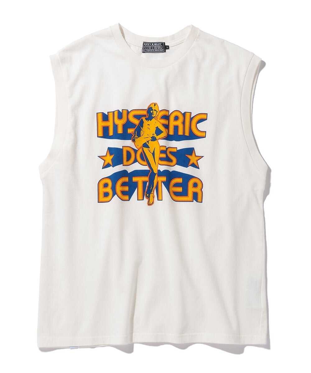 HYSTERIC DOES BETTER ノースリーブTシャツ