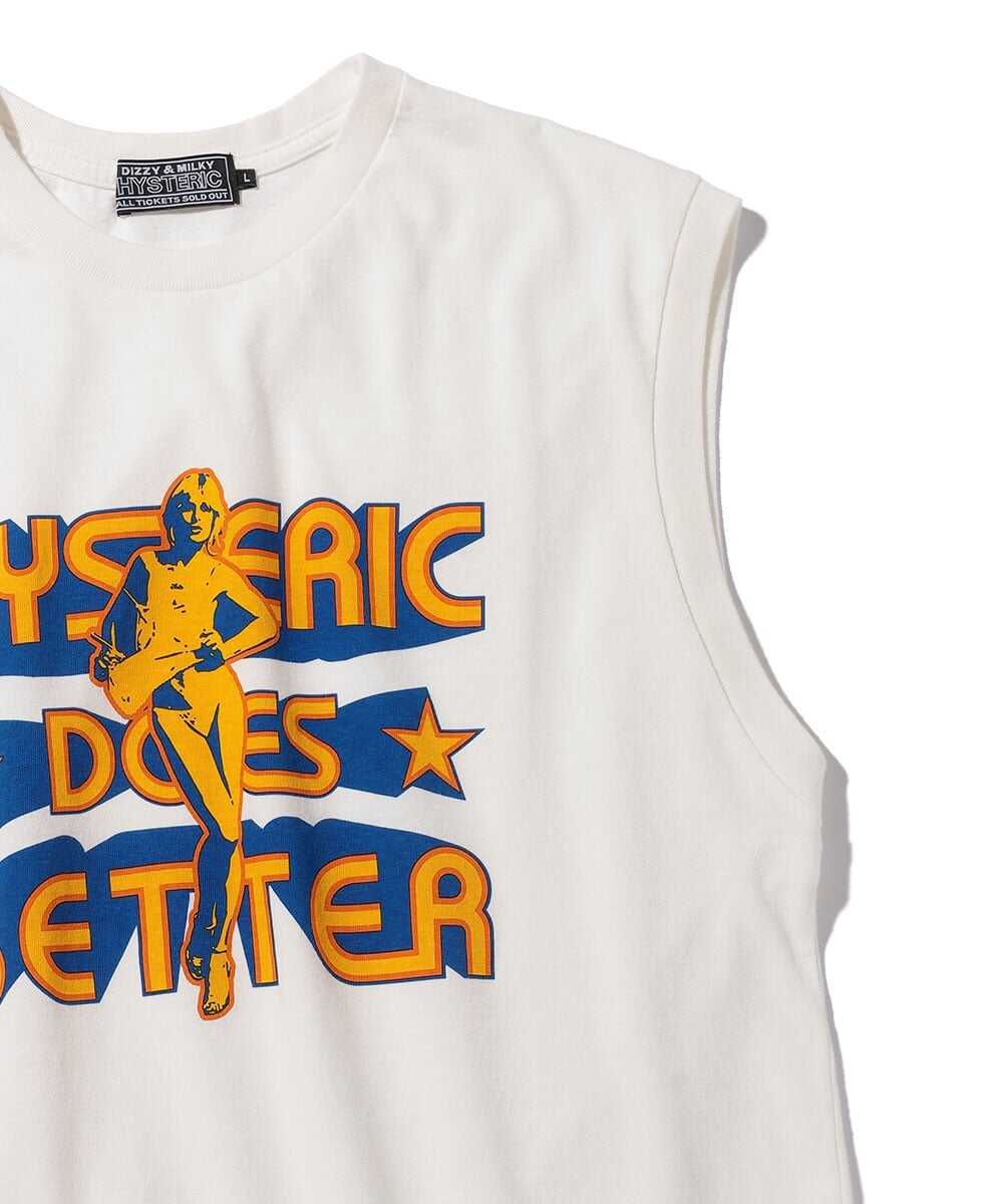 HYSTERIC DOES BETTER ノースリーブTシャツ