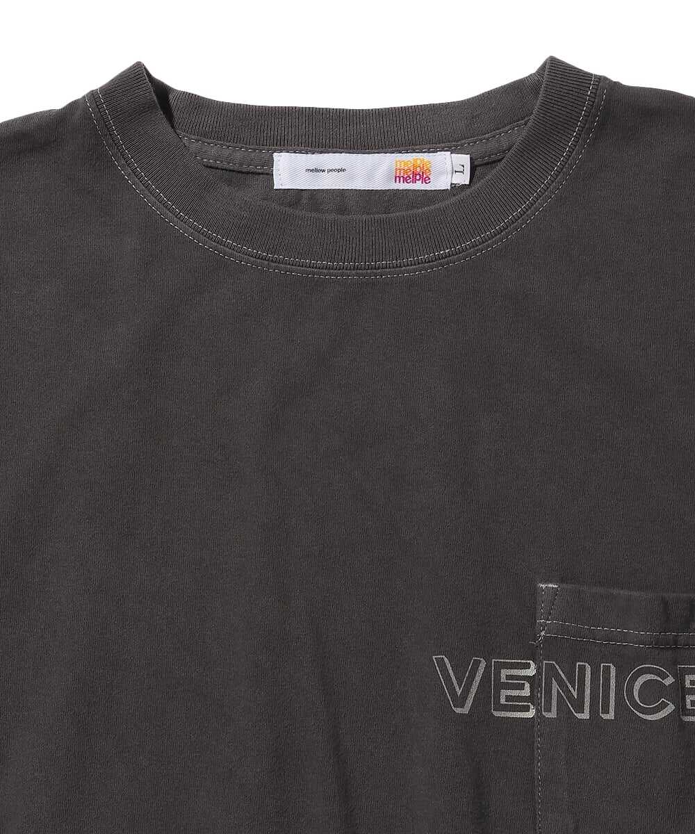 バックプリント ポケットTシャツ