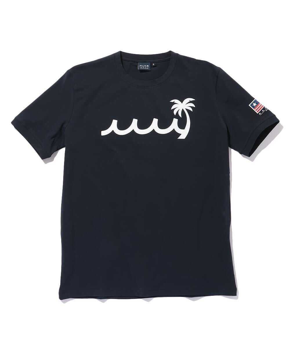 バックプリント ストレッチTシャツ