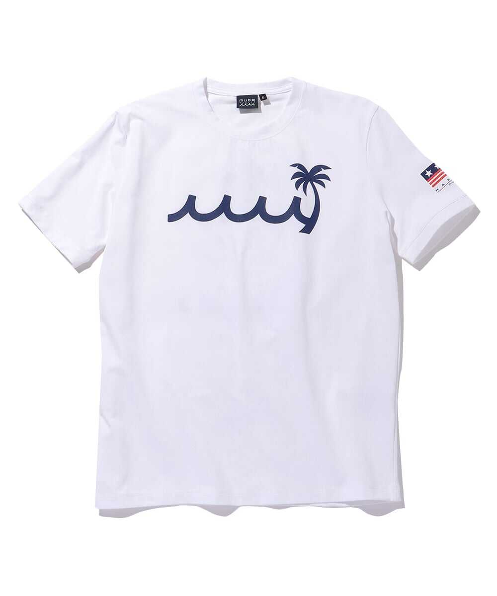 バックプリント ストレッチTシャツ