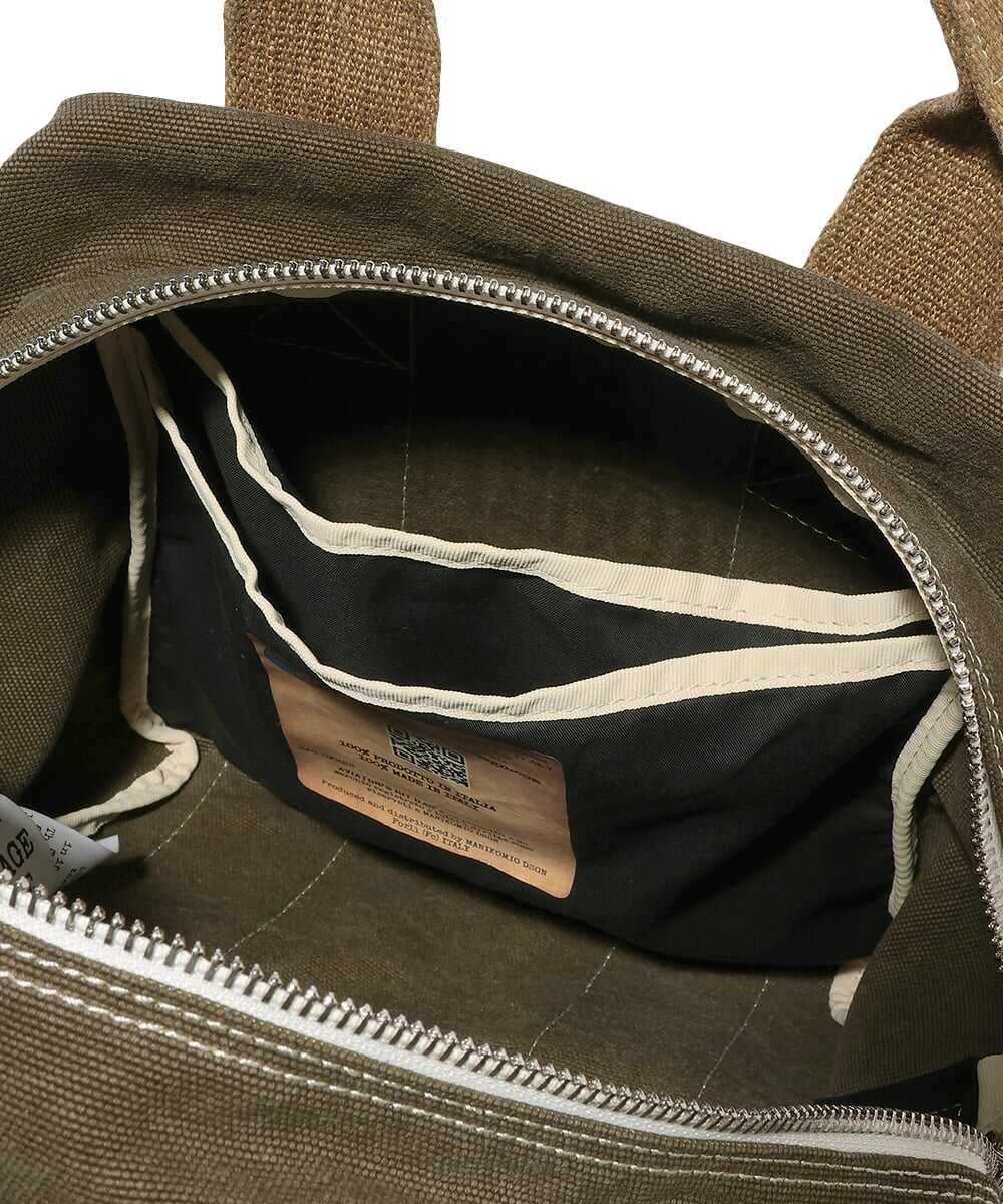 LADY24/NEW TENT CAMP 2WAYキューブバッグ カーキ