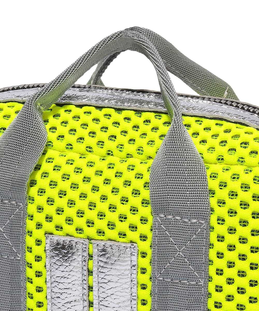 MARTY/MESH ショルダーバッグ イエロー