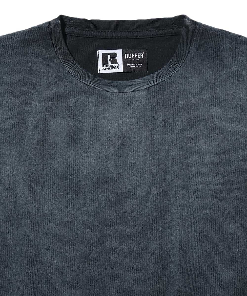 ブラックレーベル×ラッセル A-PACK/エーパック 製品染めTシャツ