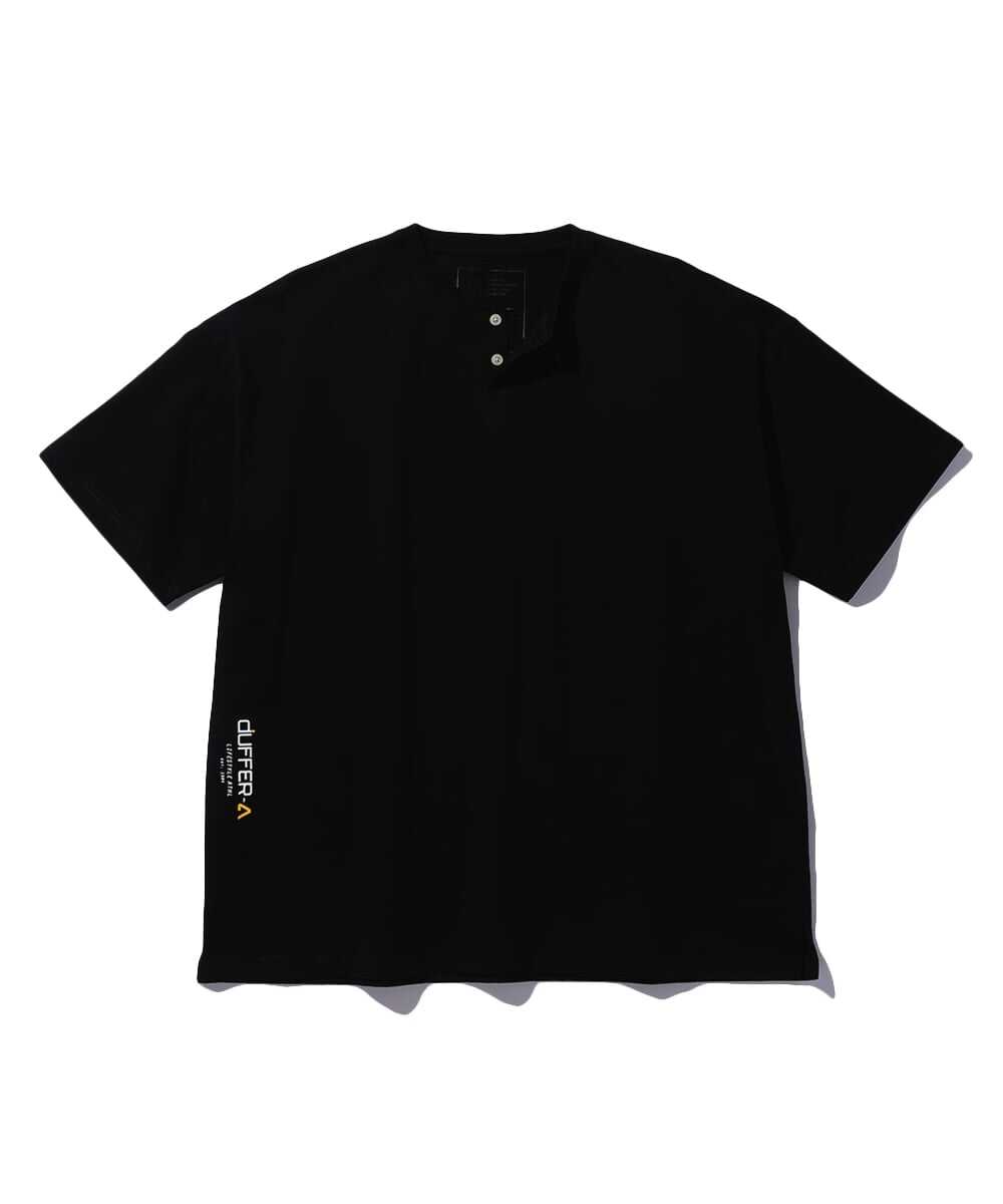 【ブラックレーベル】A-PACK/エーパック オーバーサイズ ヘンリーTシャツ