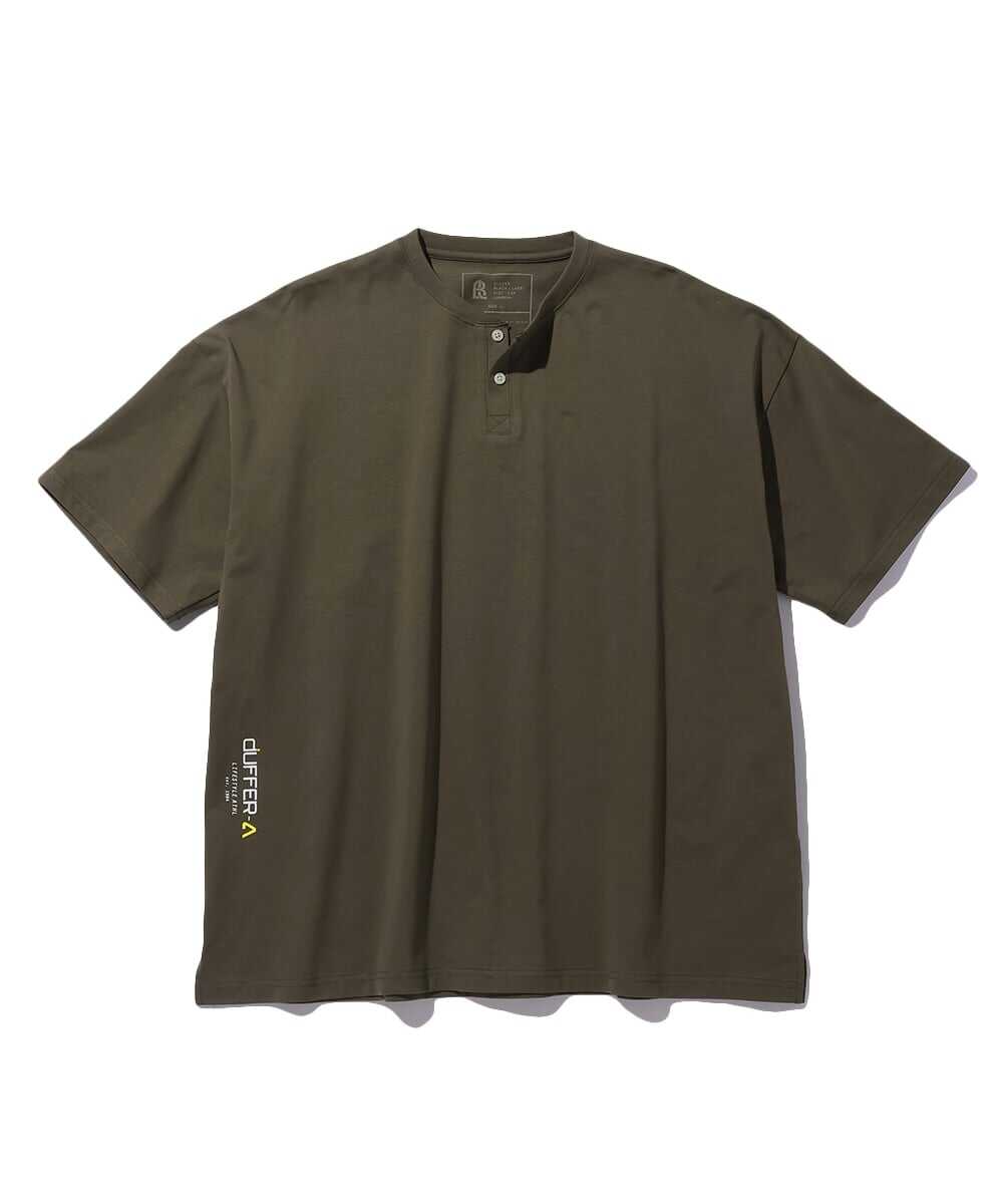 【ブラックレーベル】A-PACK/エーパック オーバーサイズ ヘンリーTシャツ