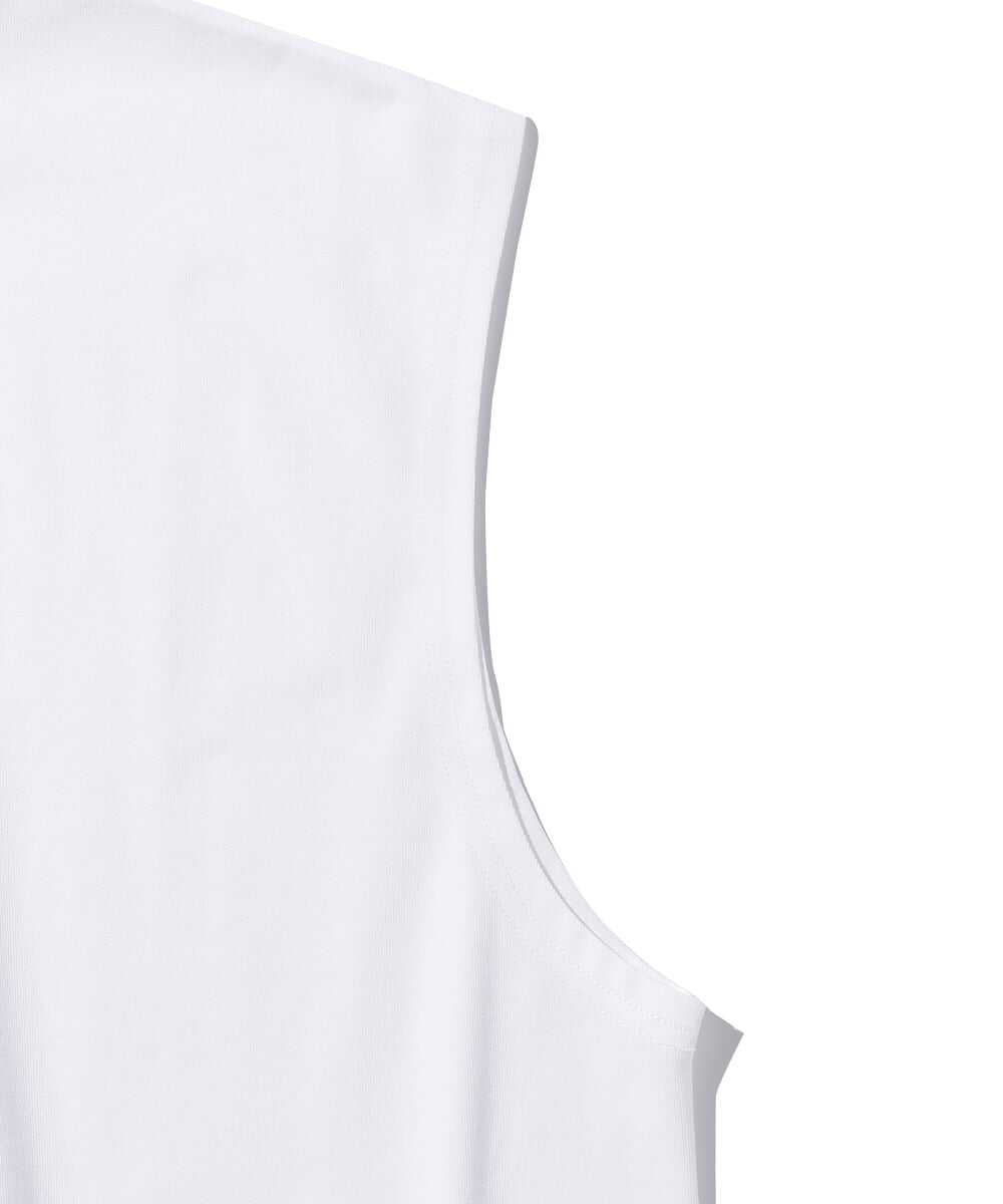 【ブラックレーベル】A-PACK/エーパック ロゴプリント ノースリーブTシャツ