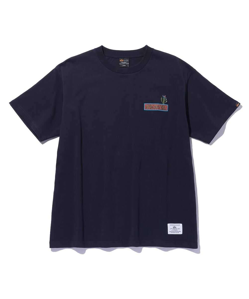 エンドレスジャーニー バック刺繍Tシャツ