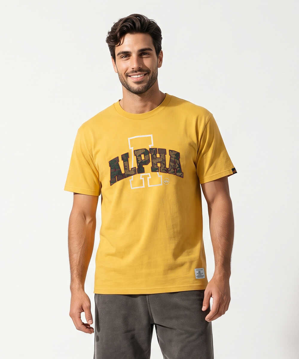 カレッジロゴ プリントTシャツ