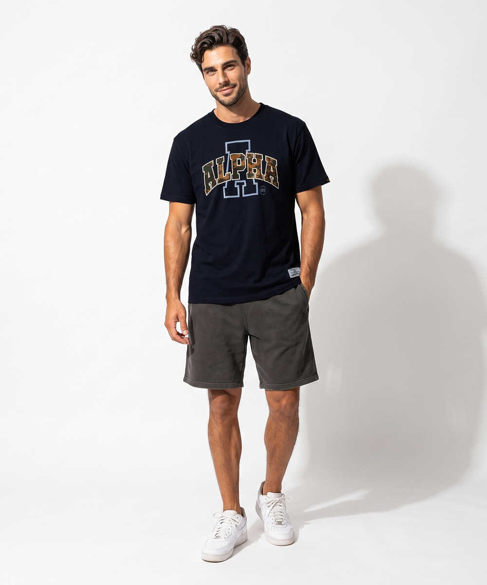 カレッジロゴ プリントTシャツ