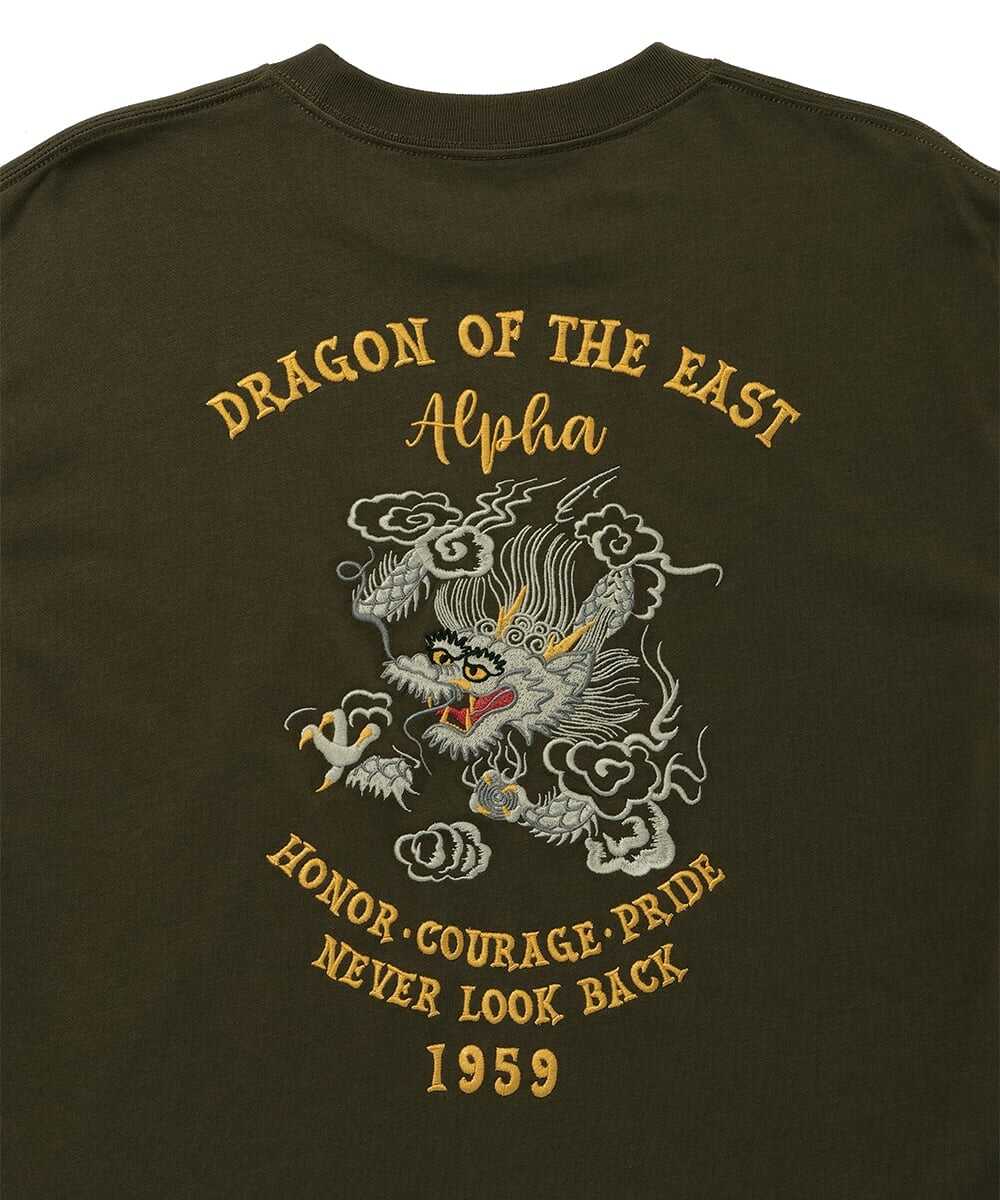 ドラゴンオブイースト バック刺繍Tシャツ