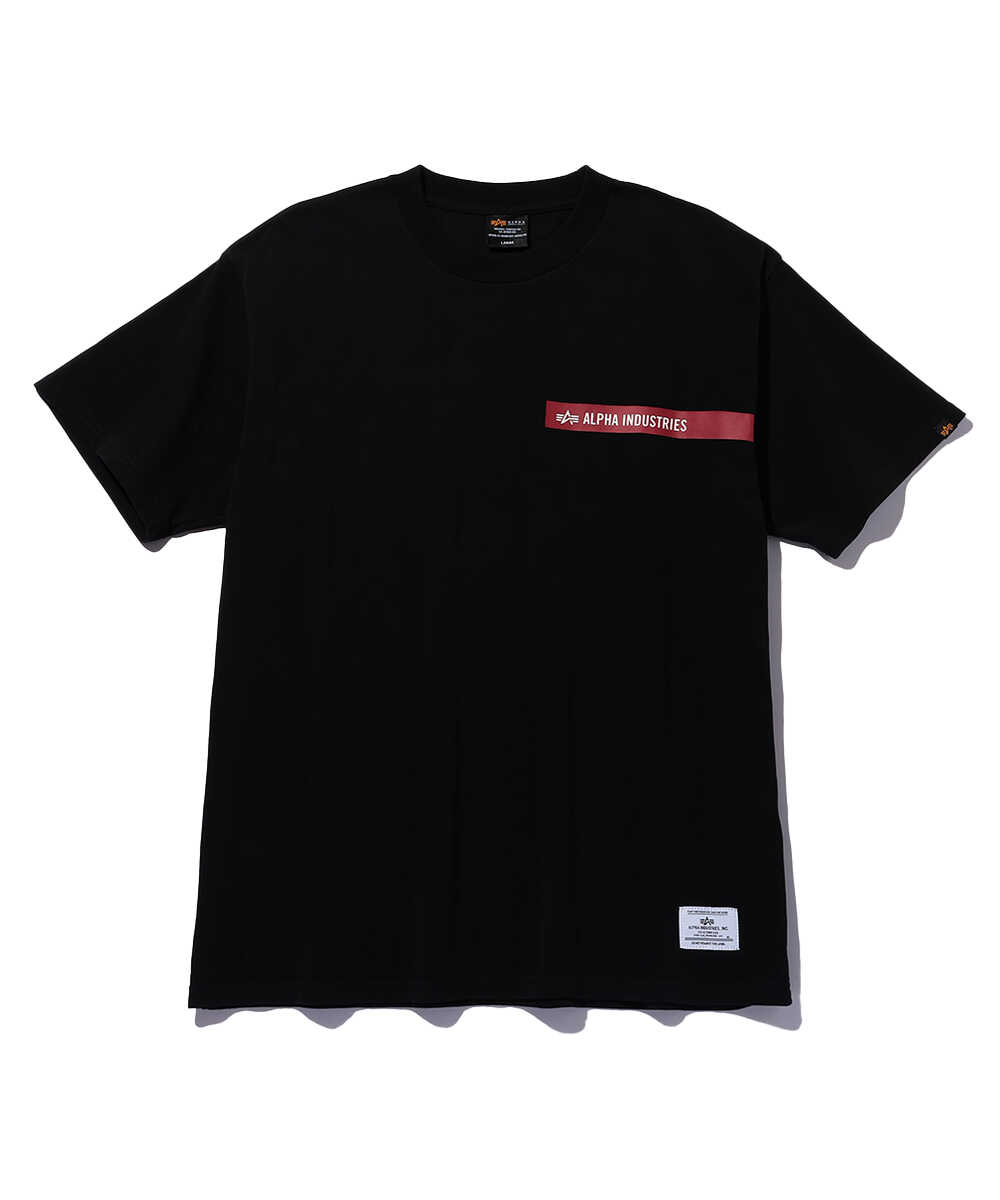 アルファレッドリボン バックプリントTシャツ