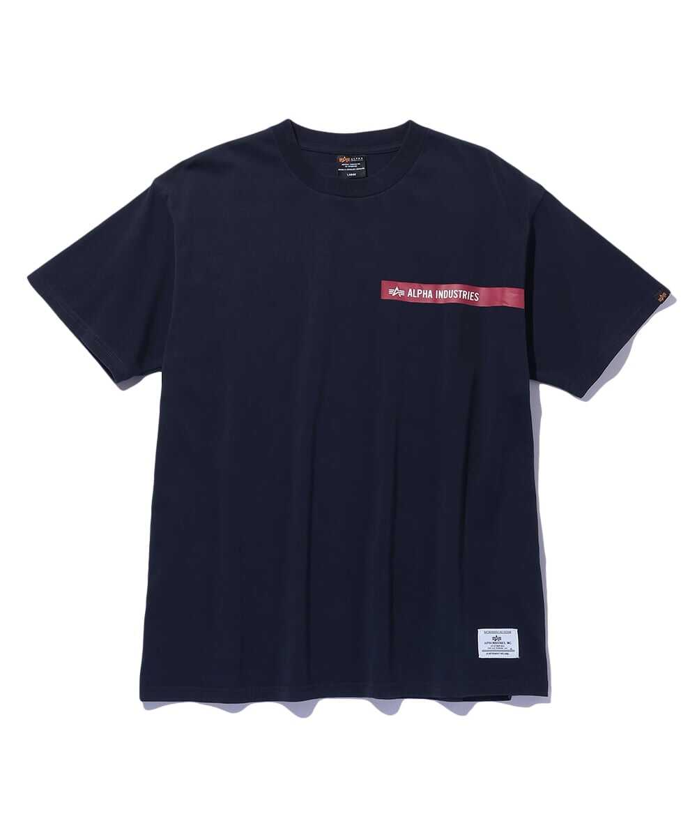 アルファレッドリボン バックプリントTシャツ