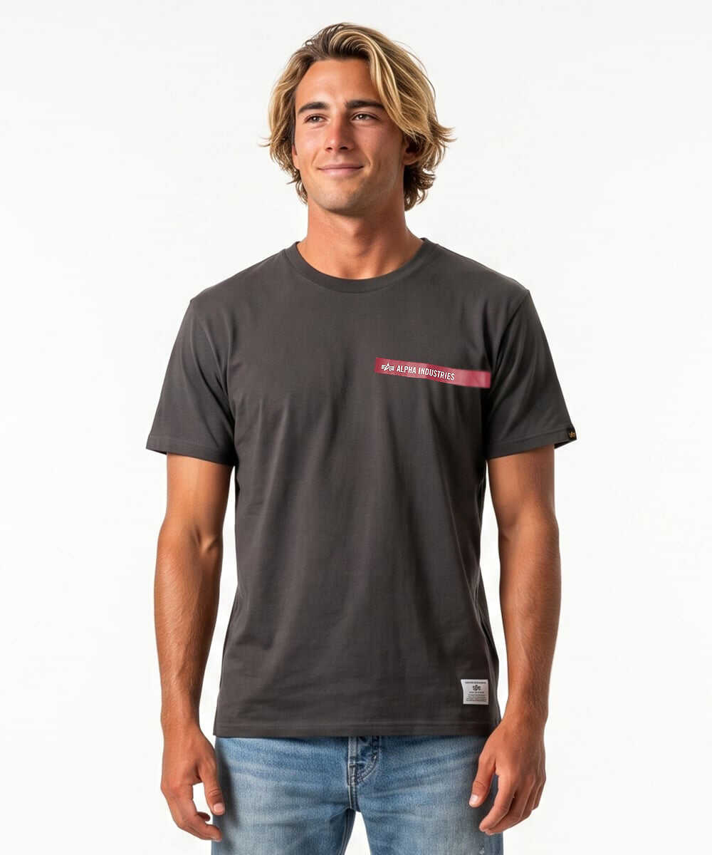アルファレッドリボン バックプリントTシャツ