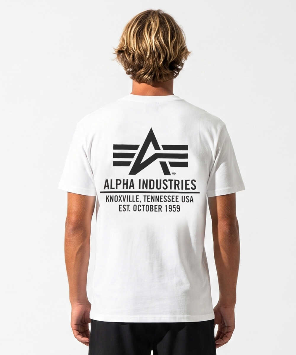 アルファレッドリボン バックプリントTシャツ