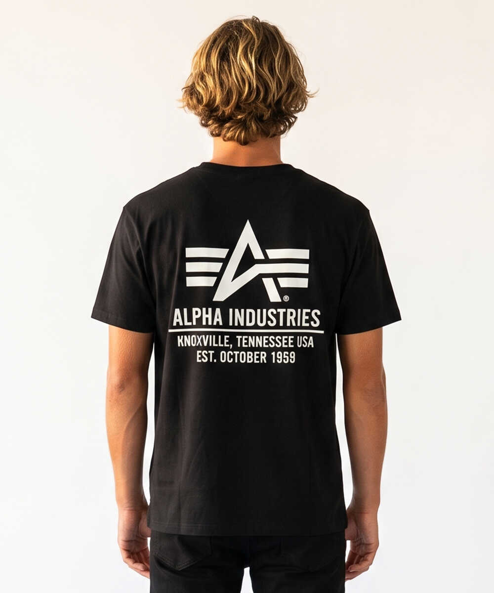 アルファレッドリボン バックプリントTシャツ
