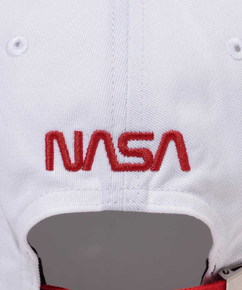NASAワームロゴ刺繍 キャップ