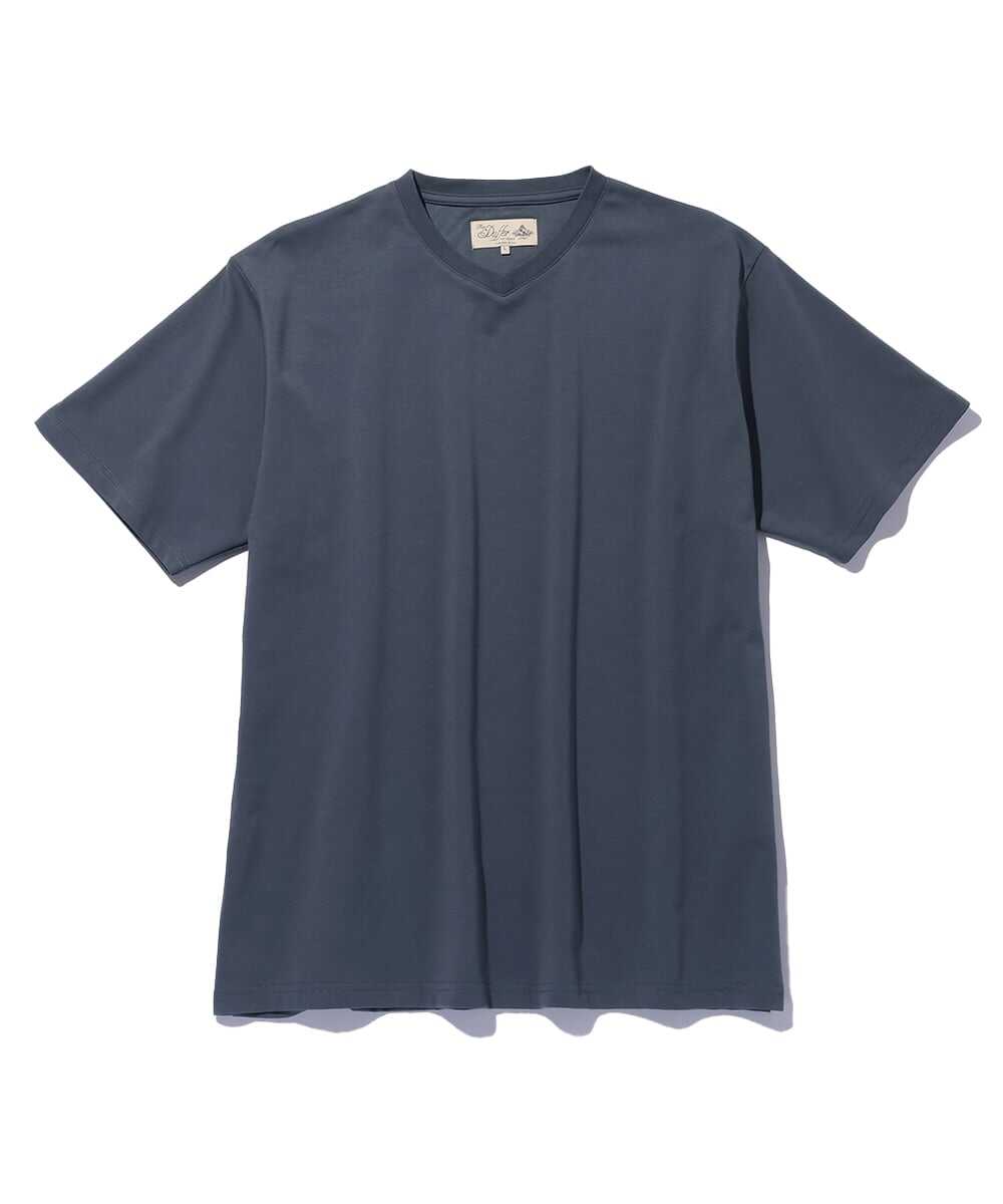 2層構造 吸水速乾クールマックス VネックTシャツ