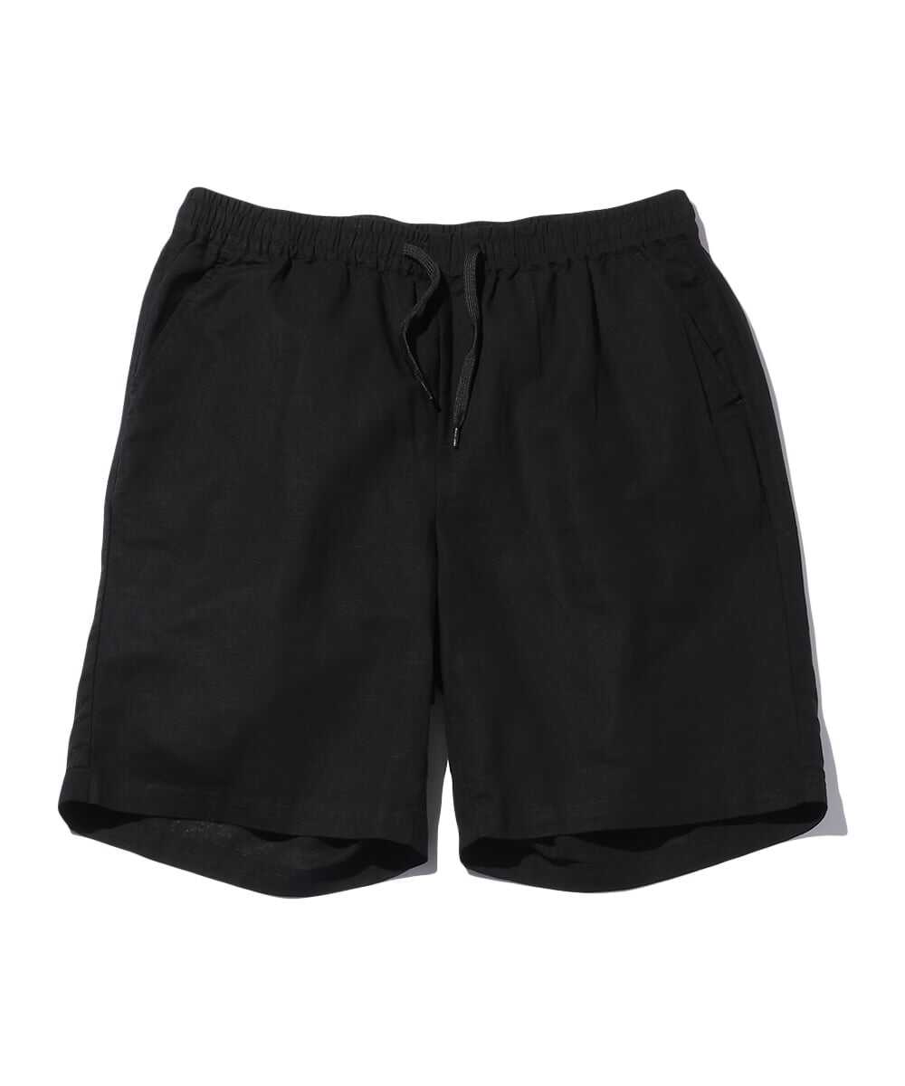 綿麻素材 イージーショーツ
