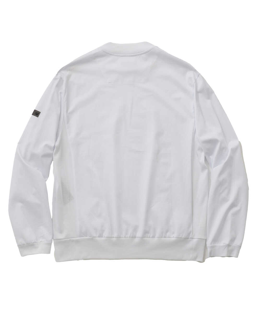 ロゴモックネックロンT