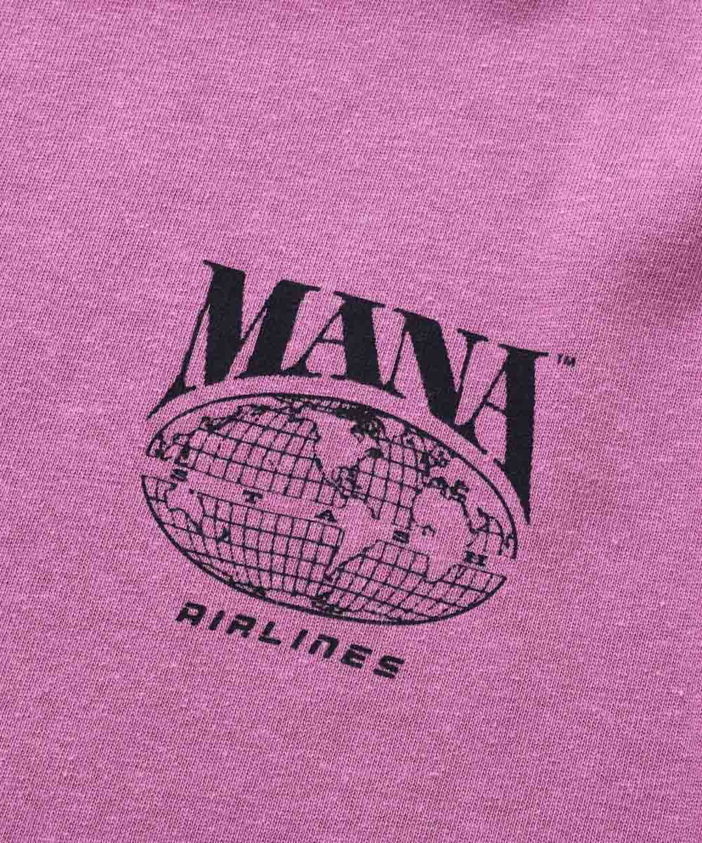 MANASTASH AIRLINES バックプリントロンT
