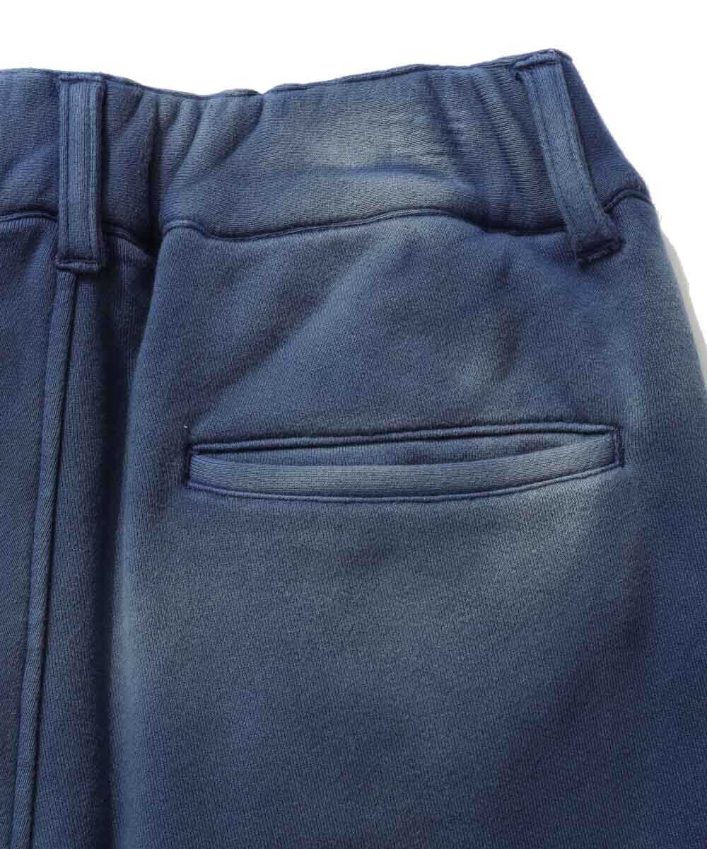 ハンドブリーチ加工 フェード スリムシルエットスウェットパンツ