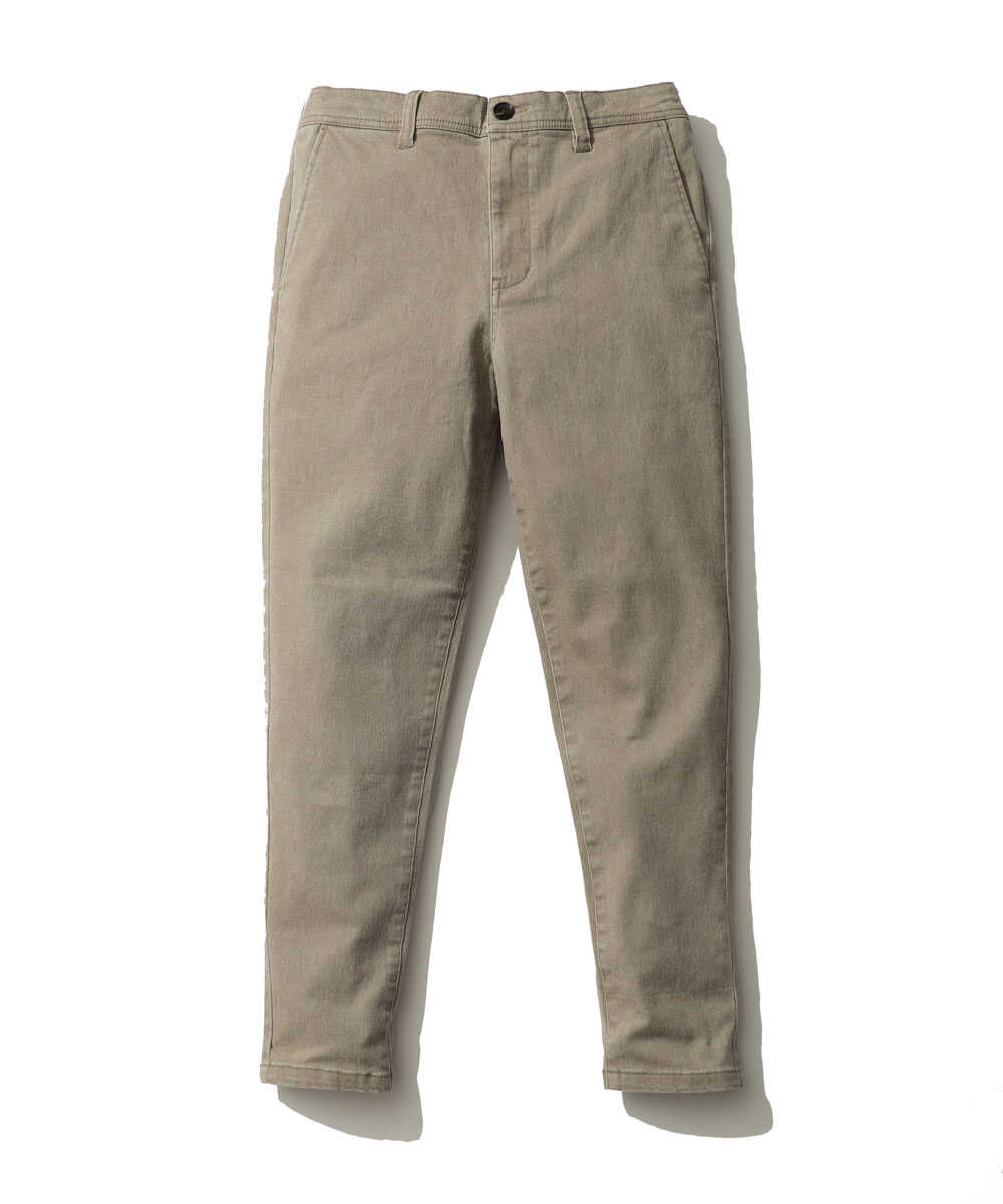硫化染め ガムストレッチパンツ