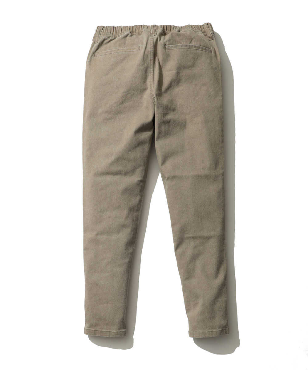 硫化染め ガムストレッチパンツ
