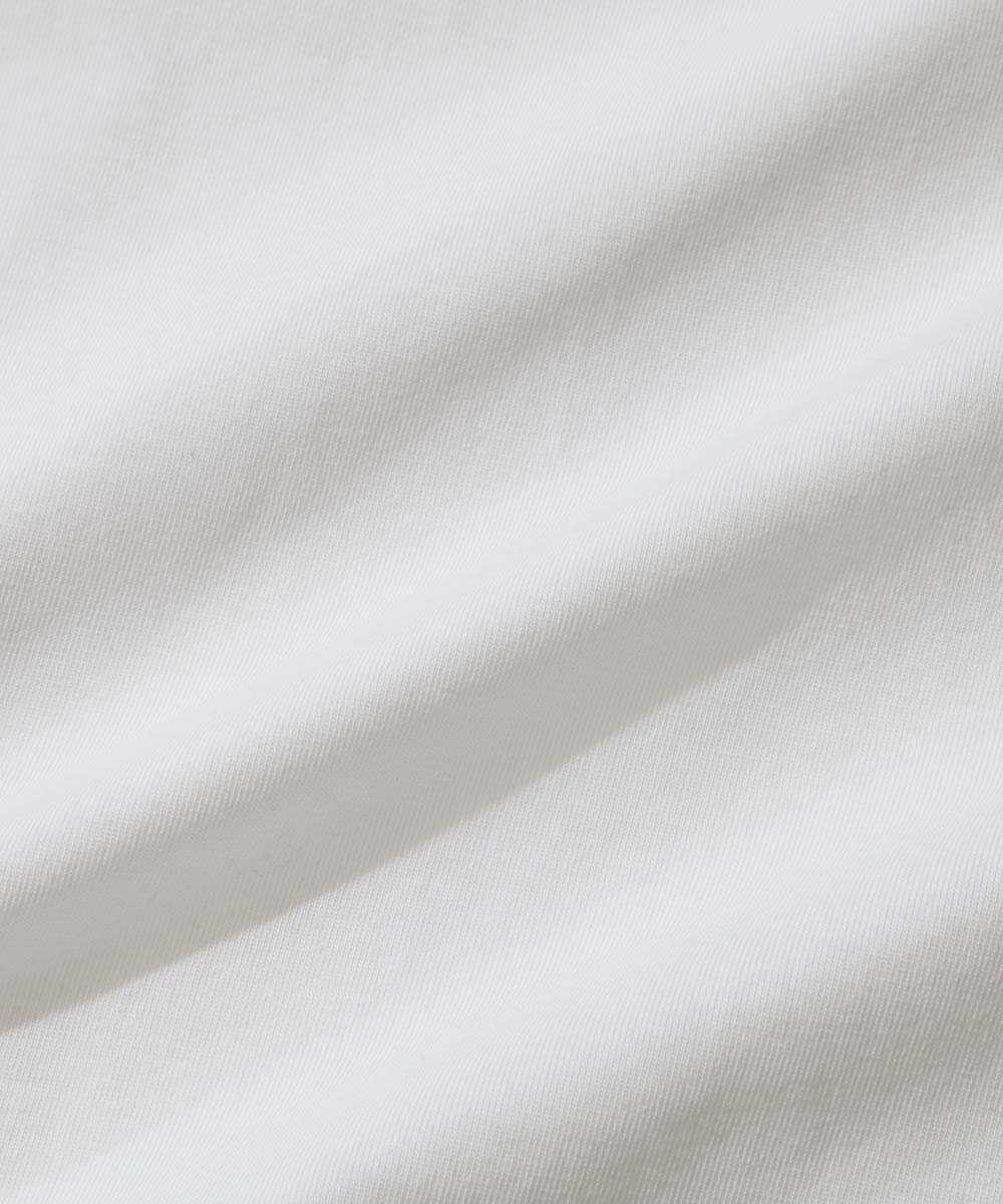 7分袖ヘンリーネックTシャツ