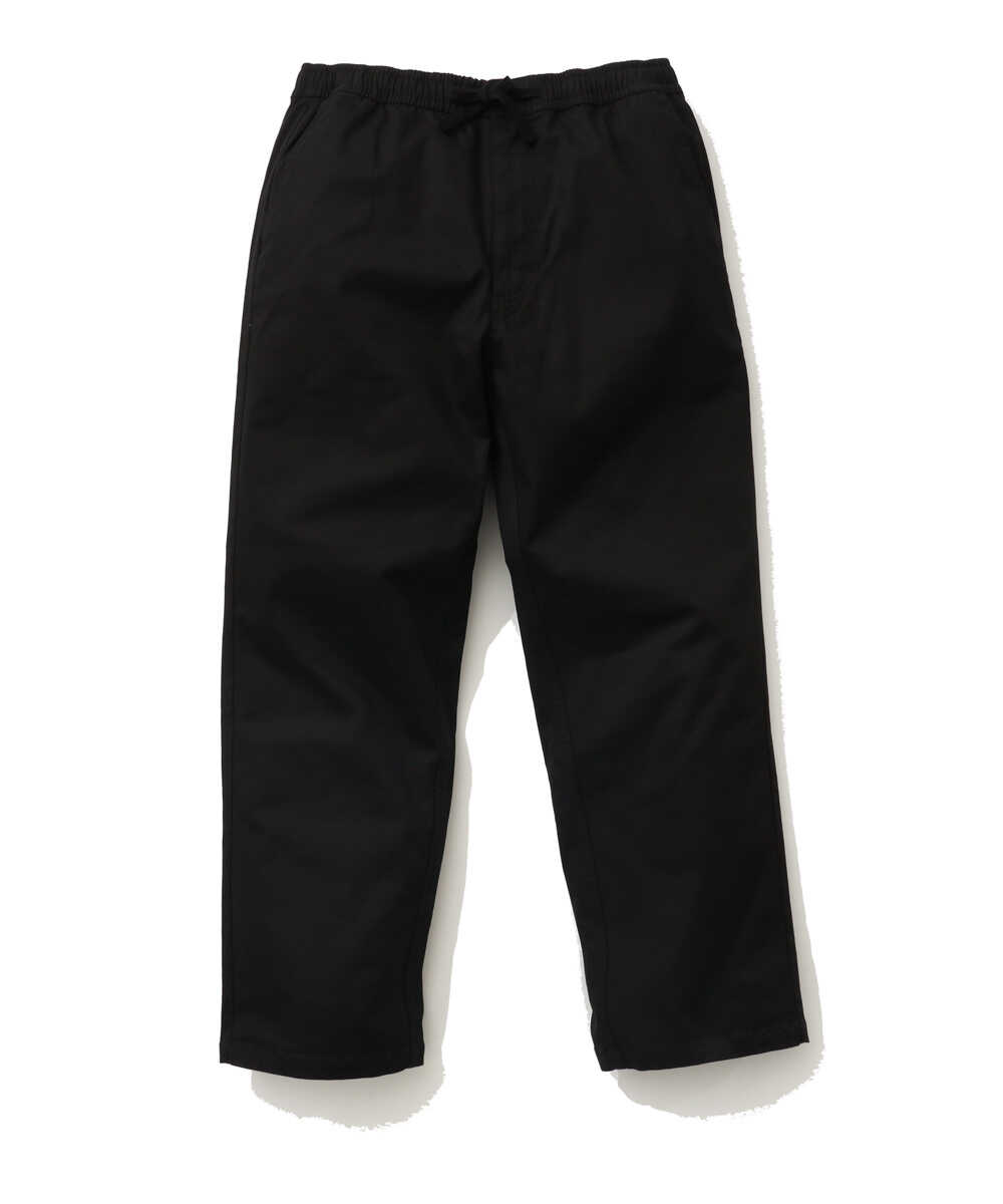 ストーンウォッシュ加工 イージークロップドパンツ