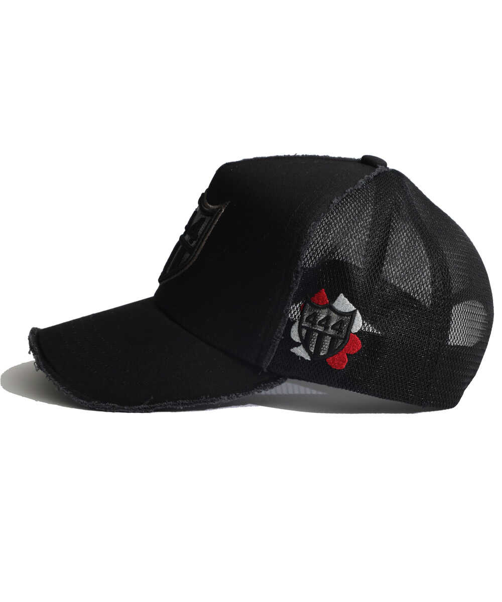 444ロゴ メッシュキャップ