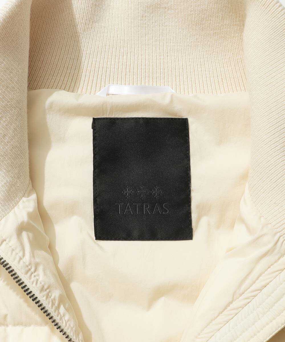 HENDER/エンダー ニット切り替えダウンジャケット