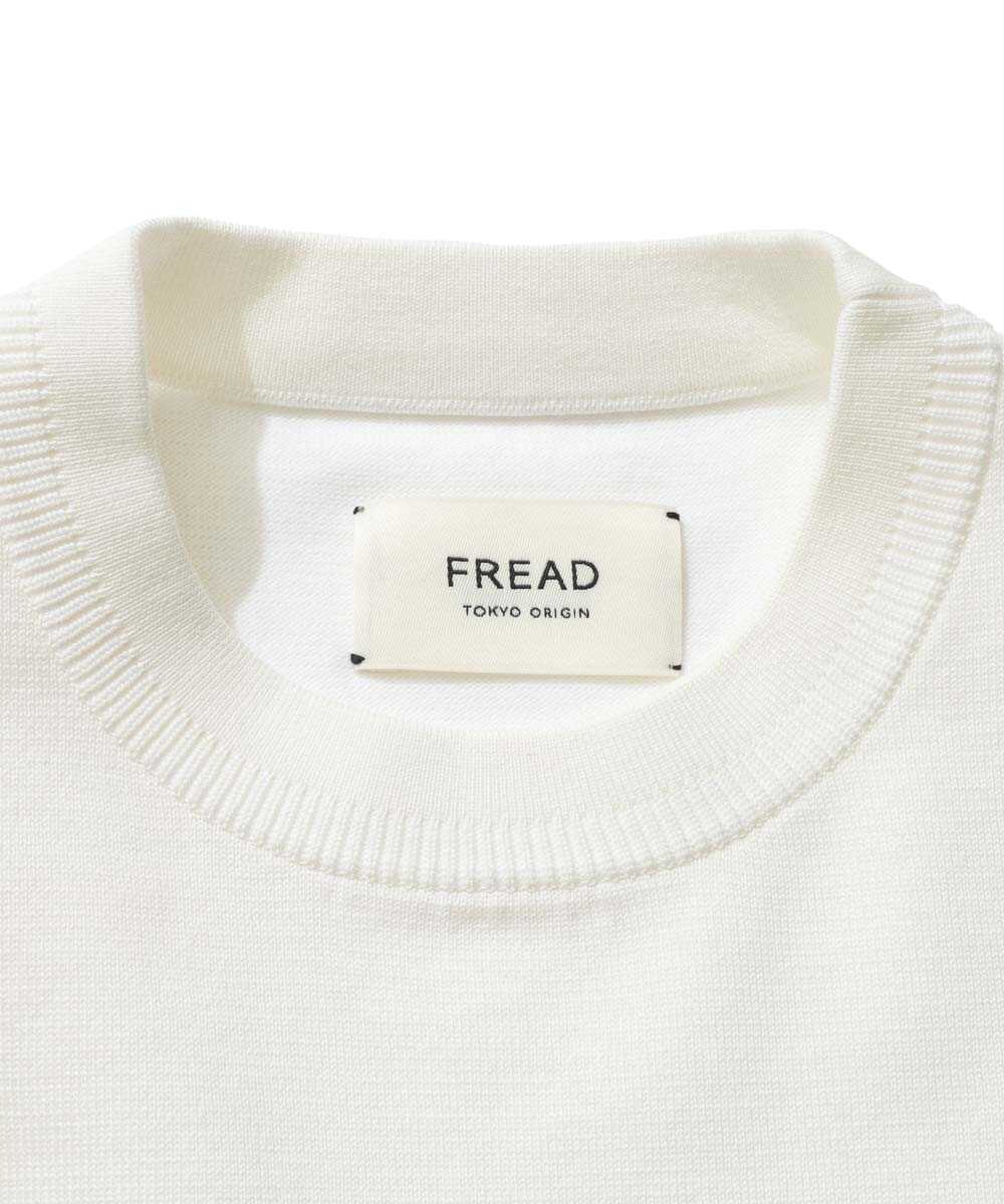 シルクコットンニット フォーマルTシャツ