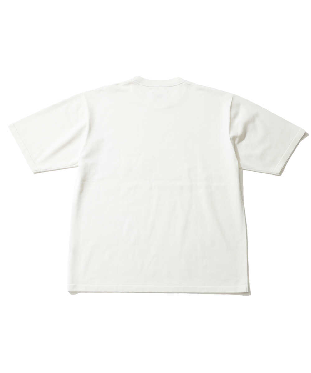 シルクコットンニット リラックスTシャツ