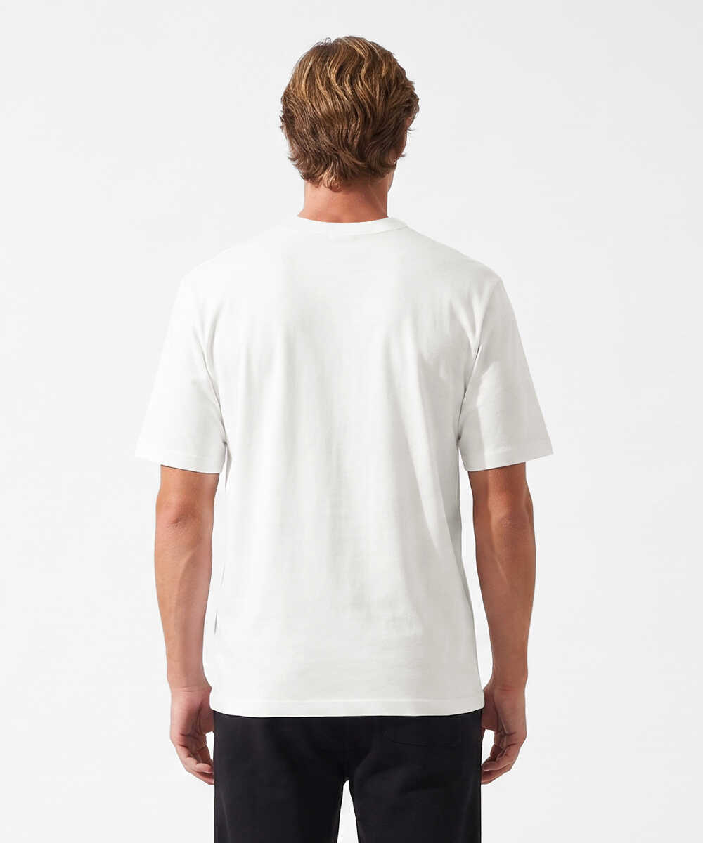 シルクコットンニット リラックスTシャツ