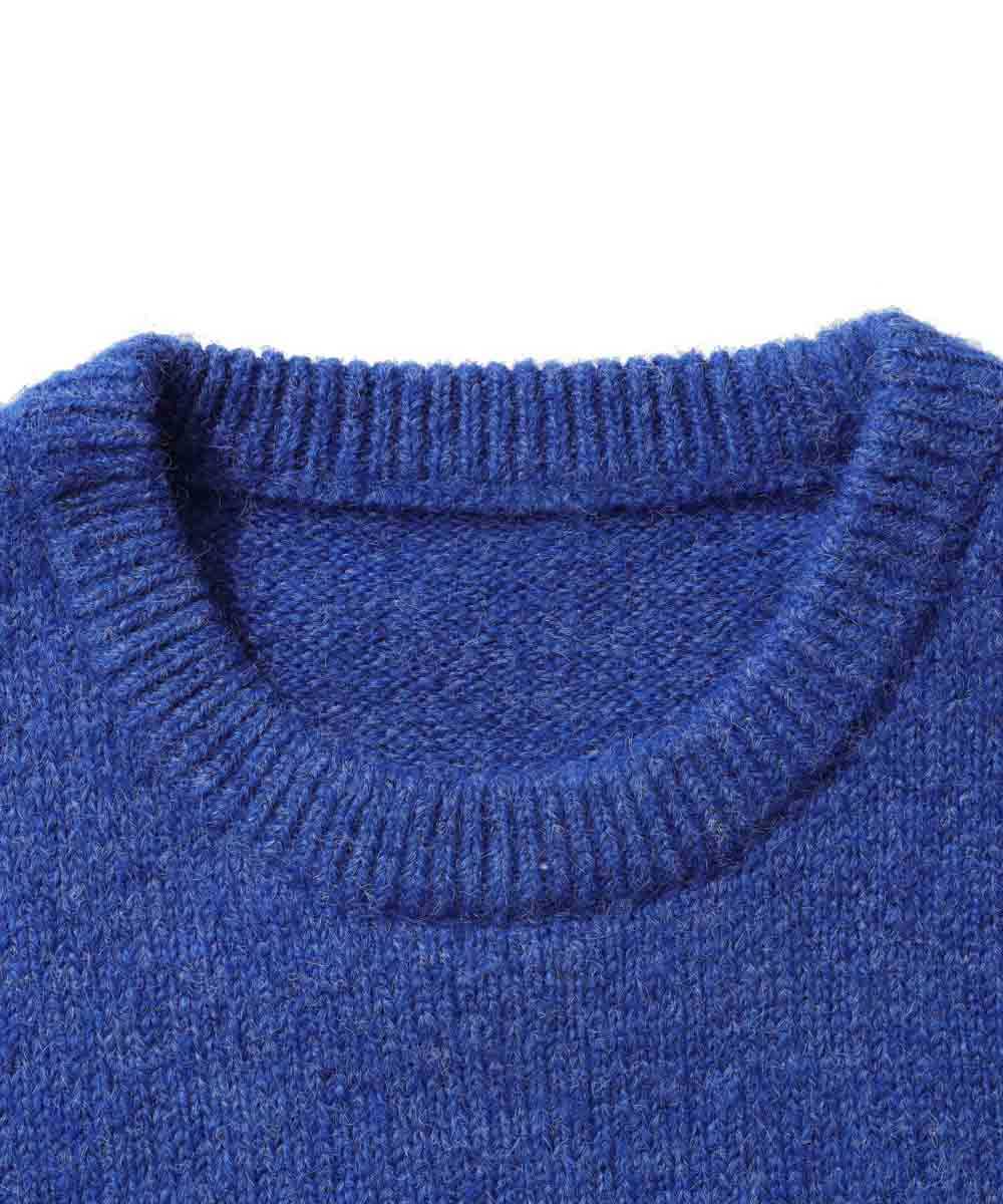 限定 刺繍ロゴニット
