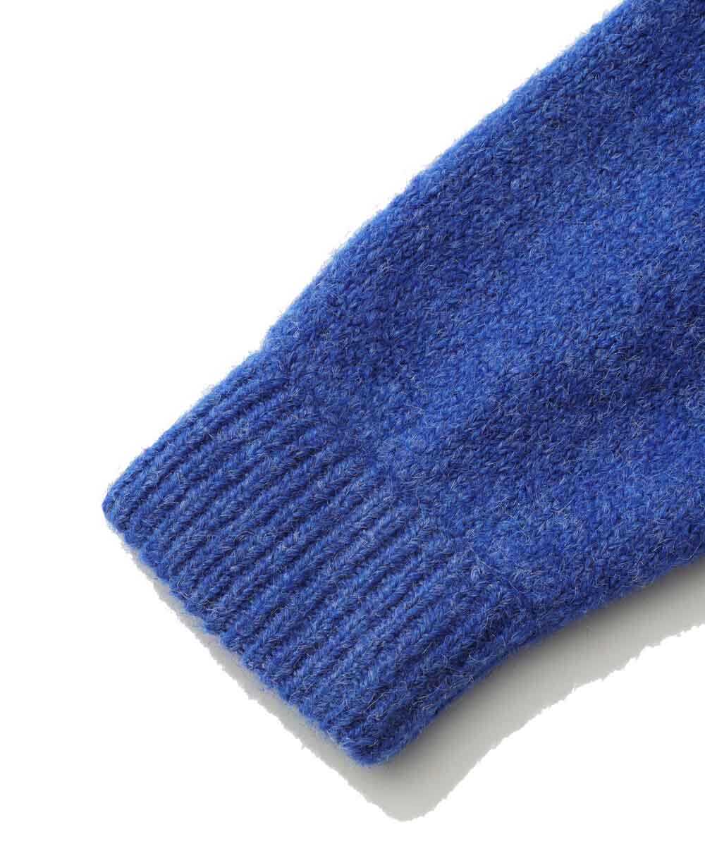 限定 刺繍ロゴニット