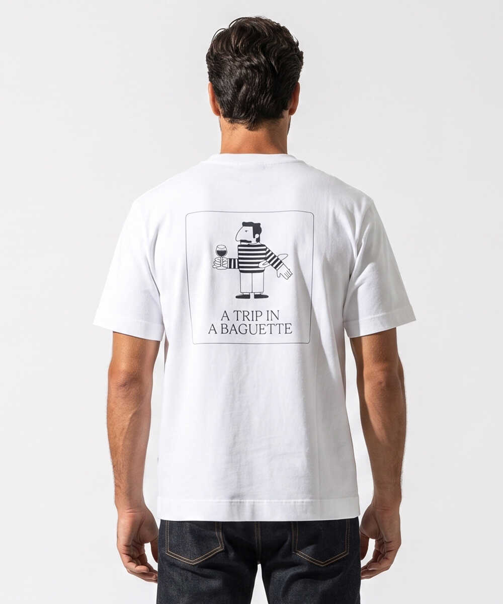 バックプリントTシャツ