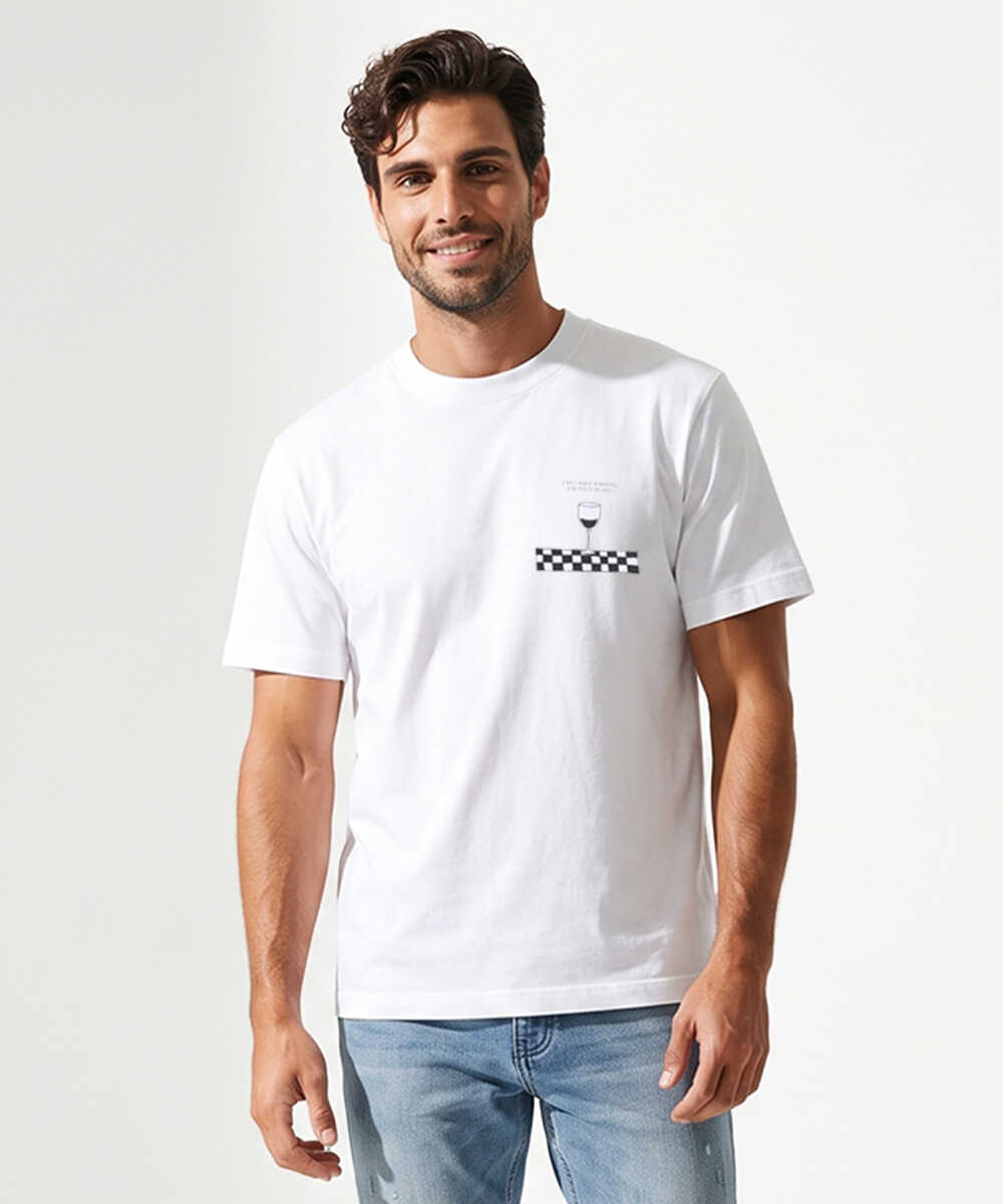 バックプリントTシャツ