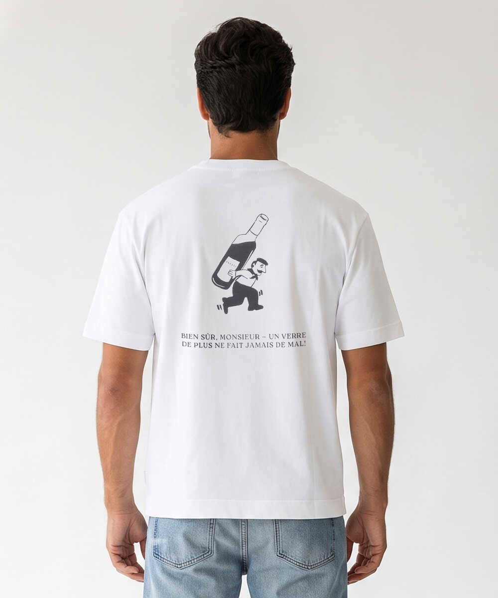 バックプリントTシャツ