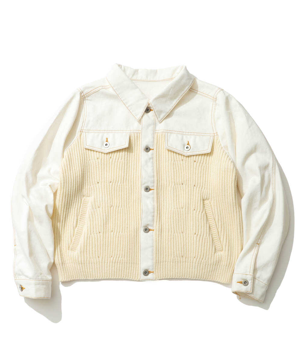 限定 ニットドッキングGジャン