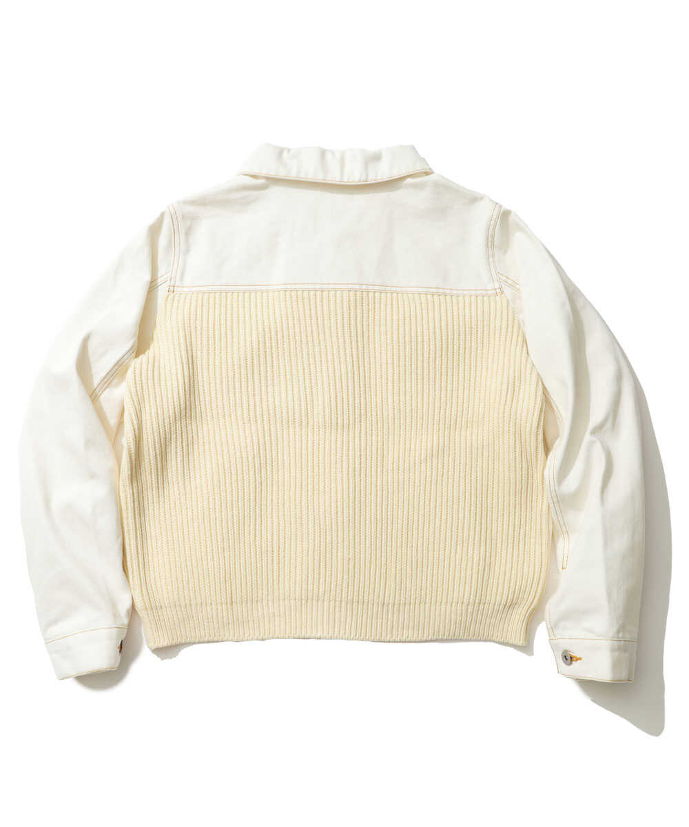 限定 ニットドッキングGジャン