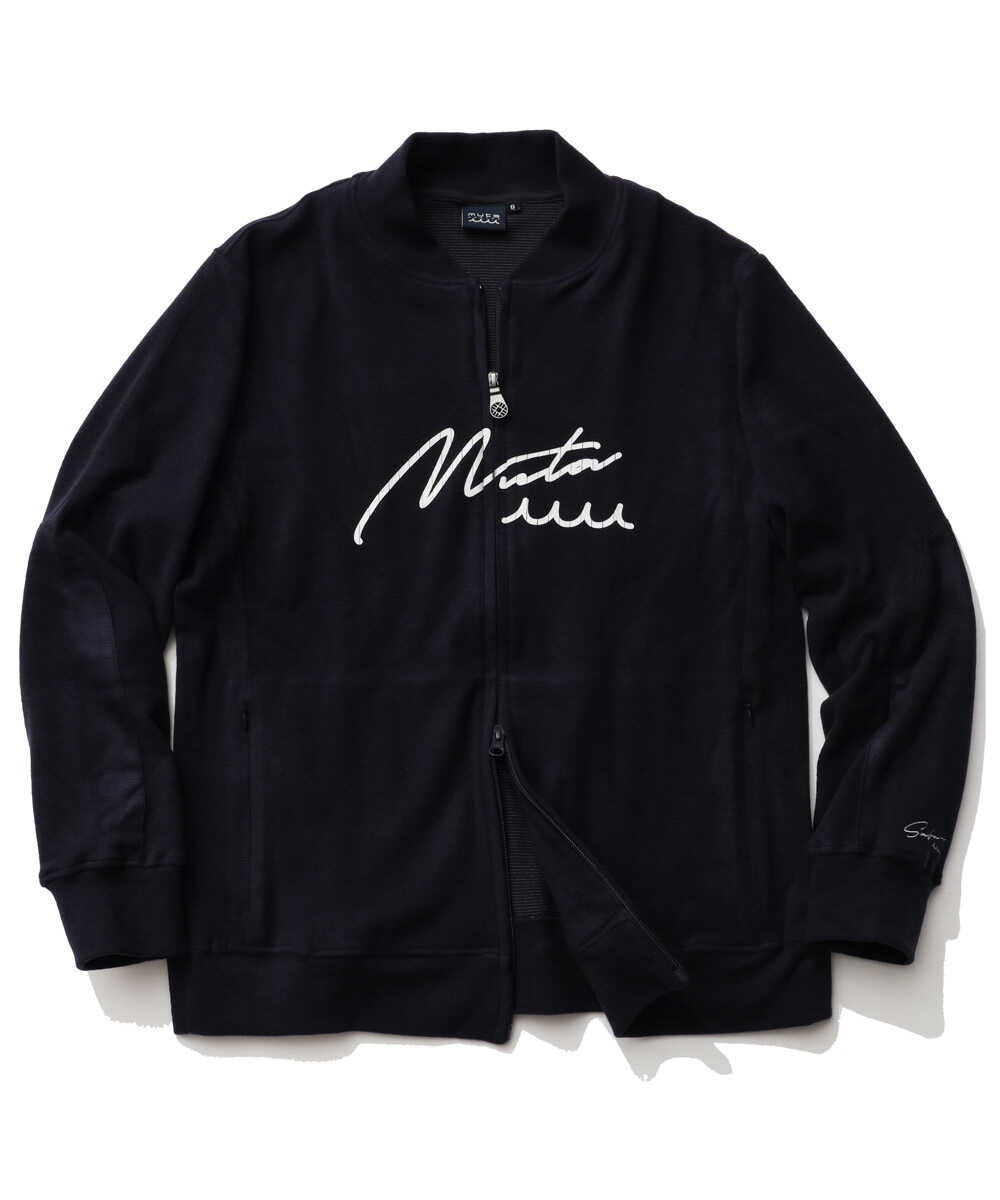 【8月カタログ】Safari×MUTA MARINE ライトニットブルゾン