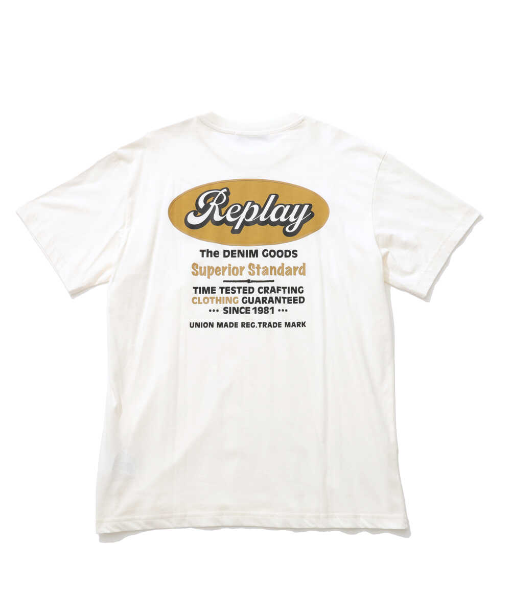 バックプリントTシャツ
