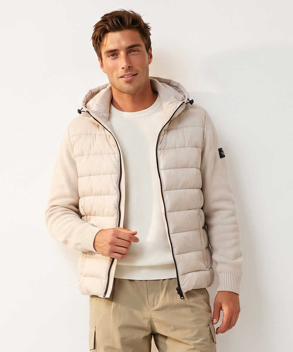 日本限定 DENALI/デナリ ニットコンビ中綿ジャケット