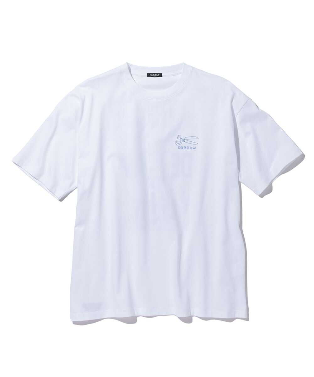 タイポグラフィ バックプリントTシャツ